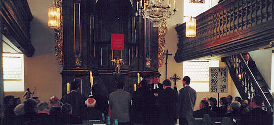 Segnung im Festgottesdienst